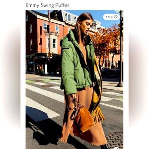 Free People Emmy Swing puffer